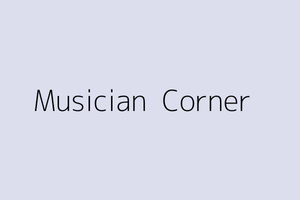 Musician  Corner